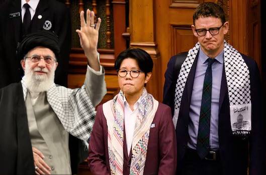 Who wore it better, Marit? @khamenei_ir, @kristynwongtam or @JoelHardenONDP?