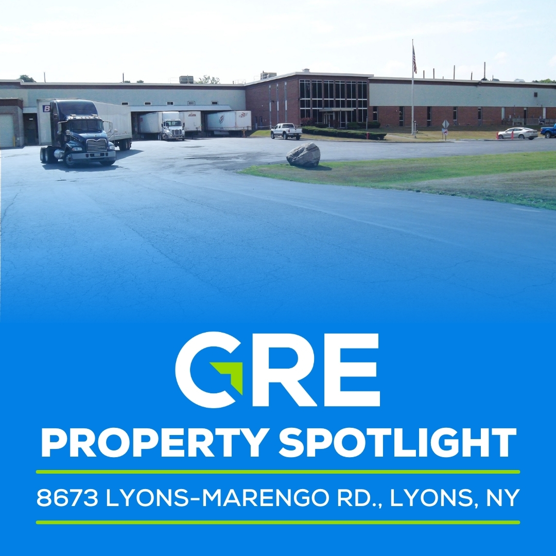 8673 Lyons-Marengo Rd. is a @CBRE property located in the Greater #RochesterNY region of Wayne County. This property listed for sale is an existing industrial facility offering 155,652 SF. Details in GRE's Sites & Buildings Directory: bit.ly/3UnFn1N #ROC #GreaterROC
