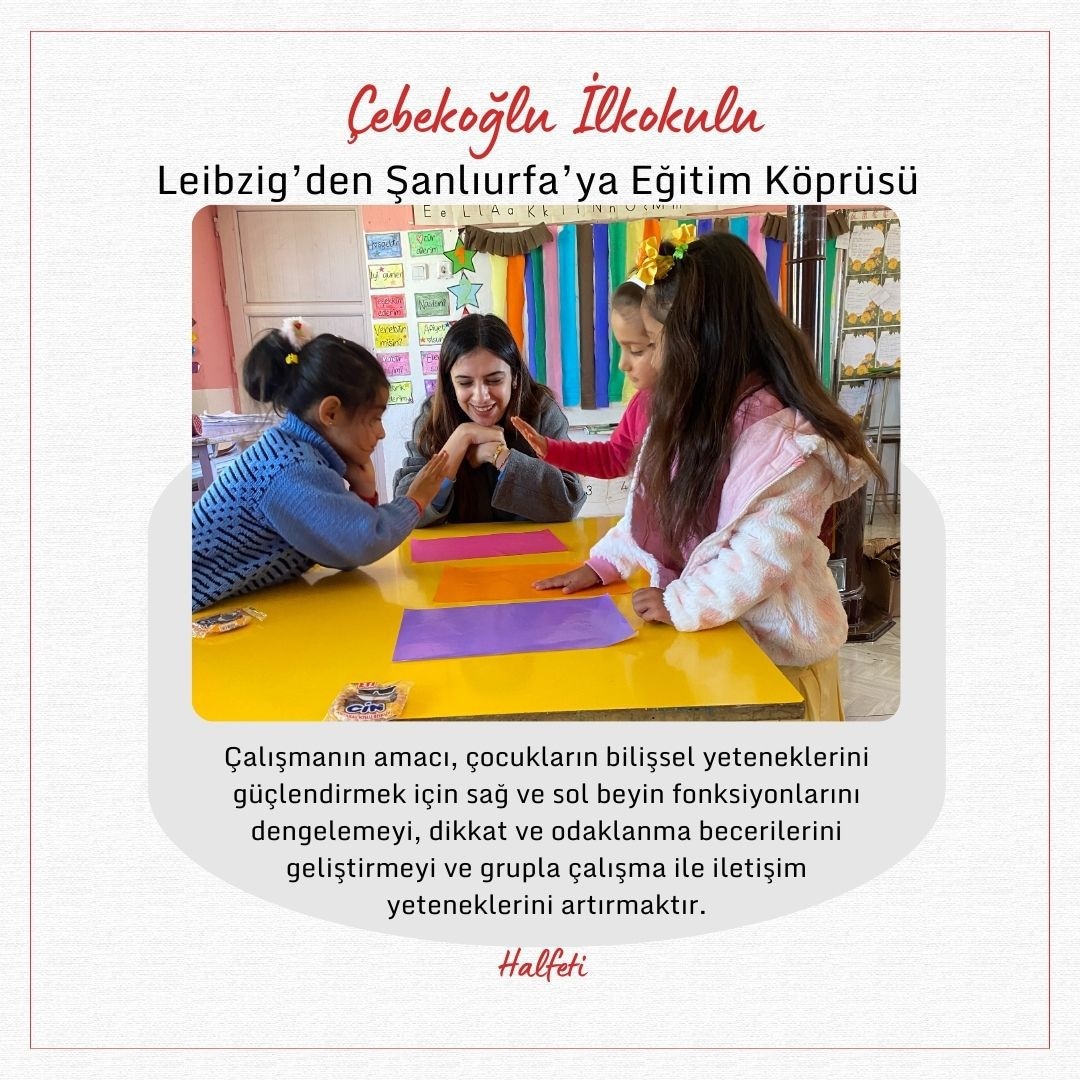 🔴Başarıyı İzleme ve Geliştirme Projesi (#BİGEP) kapsamında, Nisan ayında fark oluşturan ve özgünlüğü tespit edilen iyi uygulama örnekleri… 📍Halfeti Çebekoğlu İlkokulu