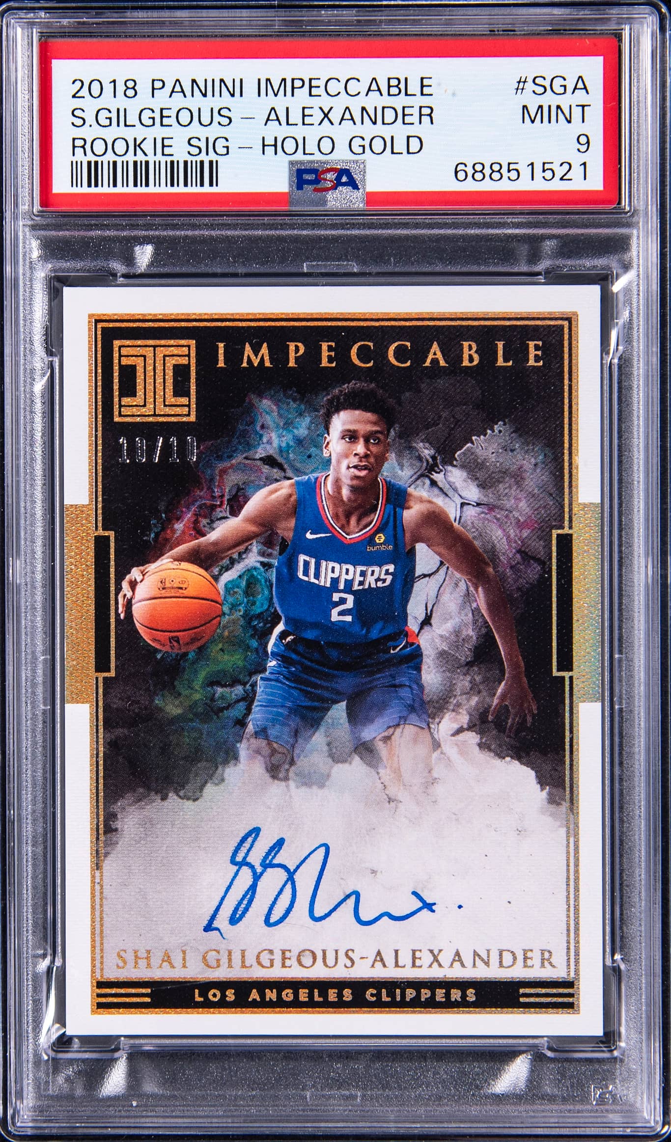 Shai Gilgeous Alexander ルーキーサインカード - メルカリ