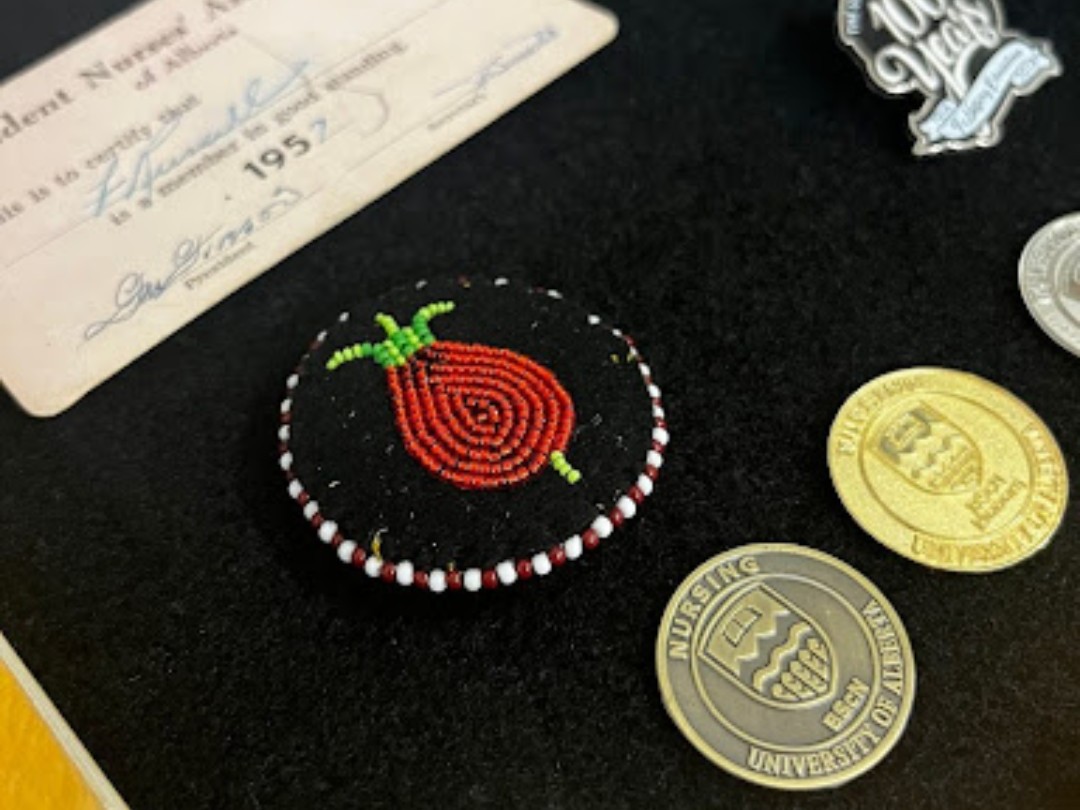 Today, let's celebrate nursing pins, each telling a story.

Today we showcase the Indigenous pins, meticulously crafted by Krista Leddy and presented with deep reverence, honouring the rich heritage of our Indigenous communities. 

#NationalNursingWeek2024 #IndigenousNurses