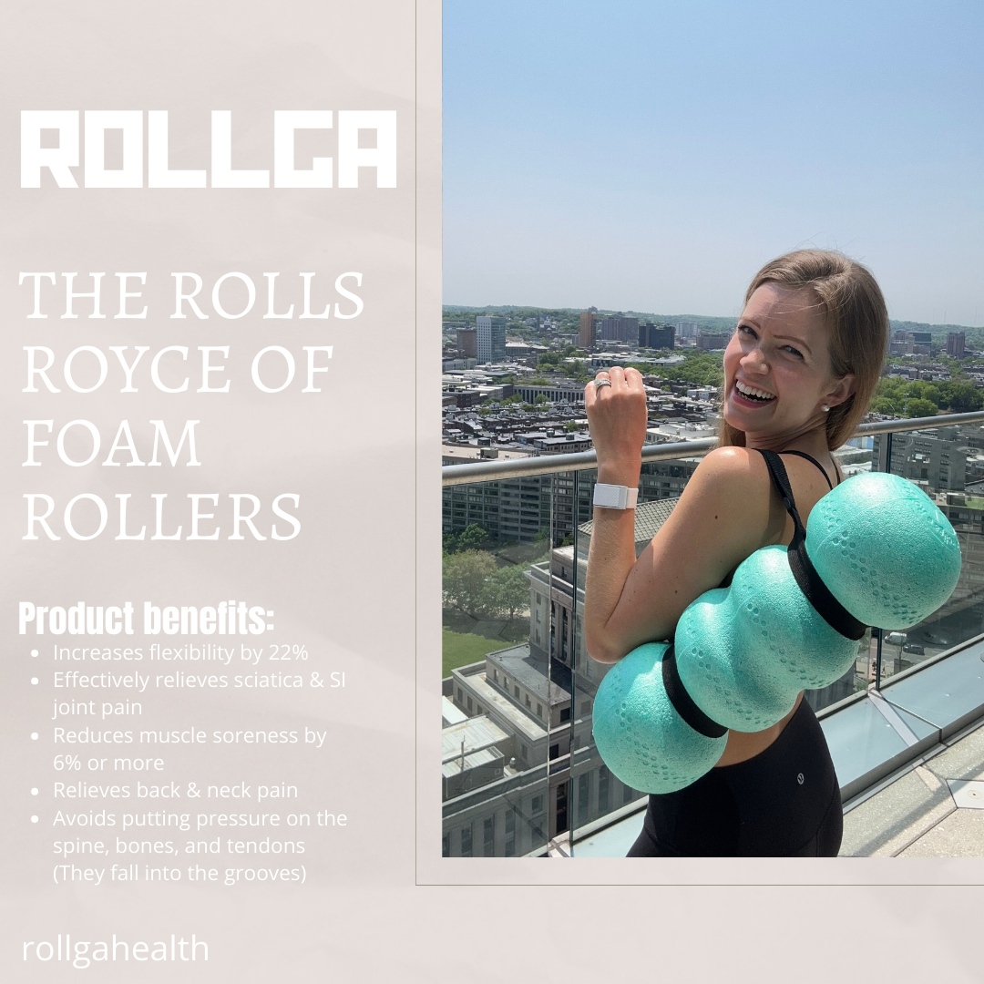 Unlock Premium Comfort. 🌟

Gain 22% flexibility and pain relief with Rollga's unique design.

Upgrade Your Recovery Now!

Shop Rollga now!

#Rollga #RollgaLove #foamroller #triggerpoint #selfcare #marathon #bringslife #rollwithit #shinsplints #benderball #homeworkout
