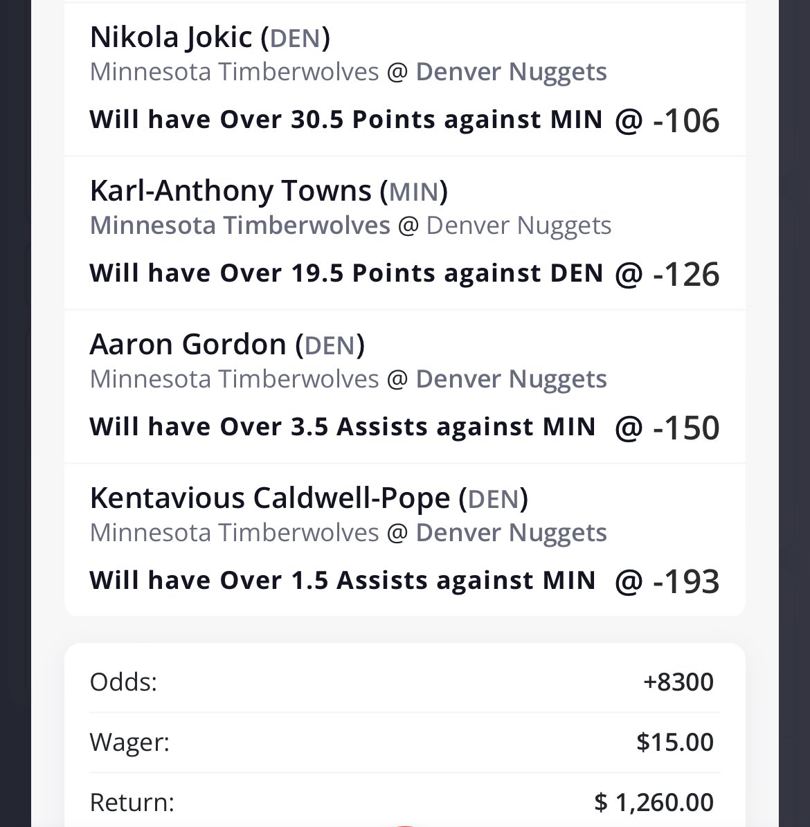 Simple 8 Leg NBA Parlay see you at the register 🔒