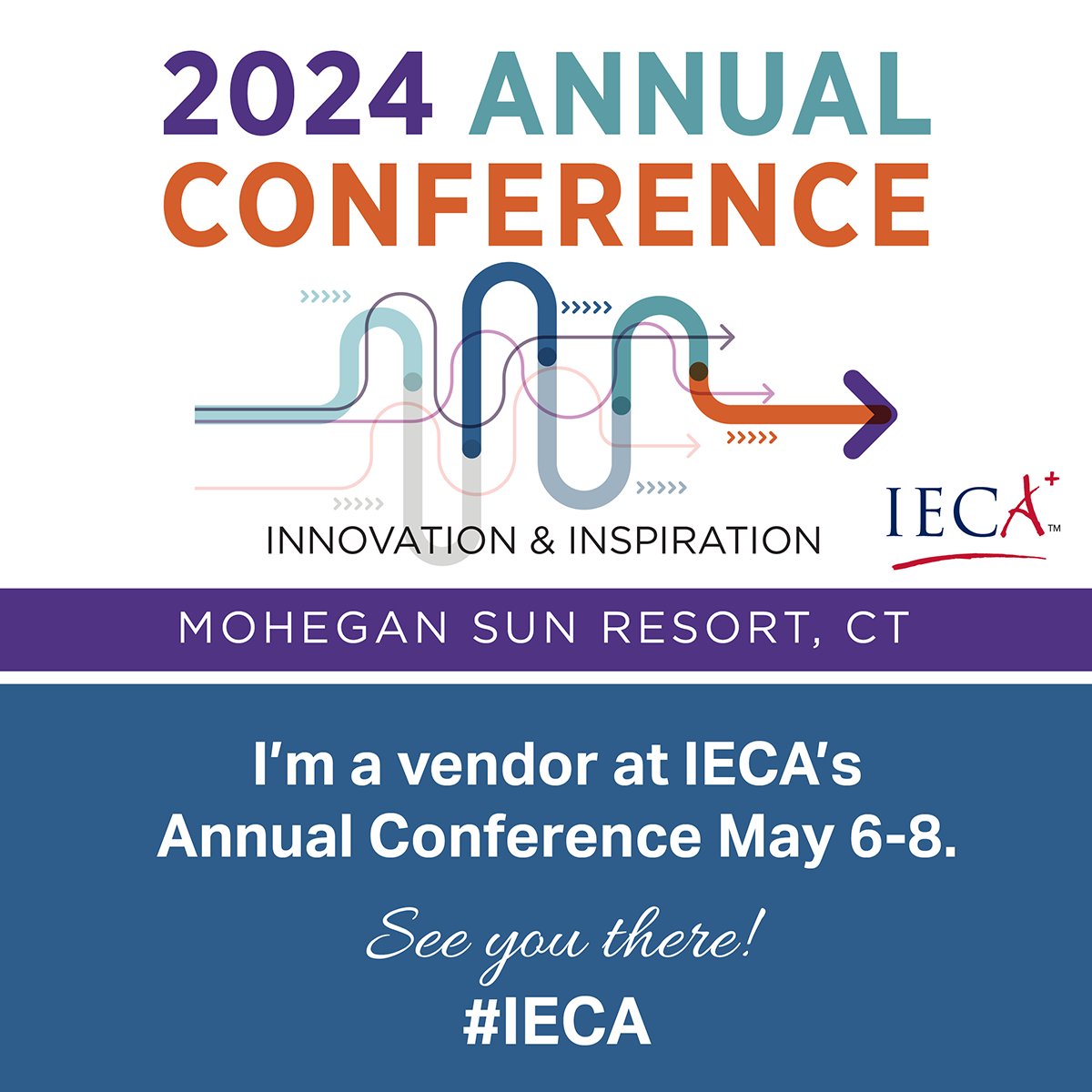 Are you at #IECA 2024 in CT? Don't forget to swing by our booth! Let's chat about how we're shaping the future of education together. 

#IEC #CollegeCounseling #EducationalConsulting