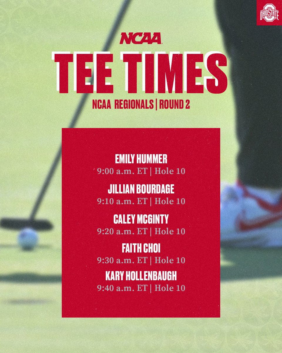 Ohio State W Golf tweet media