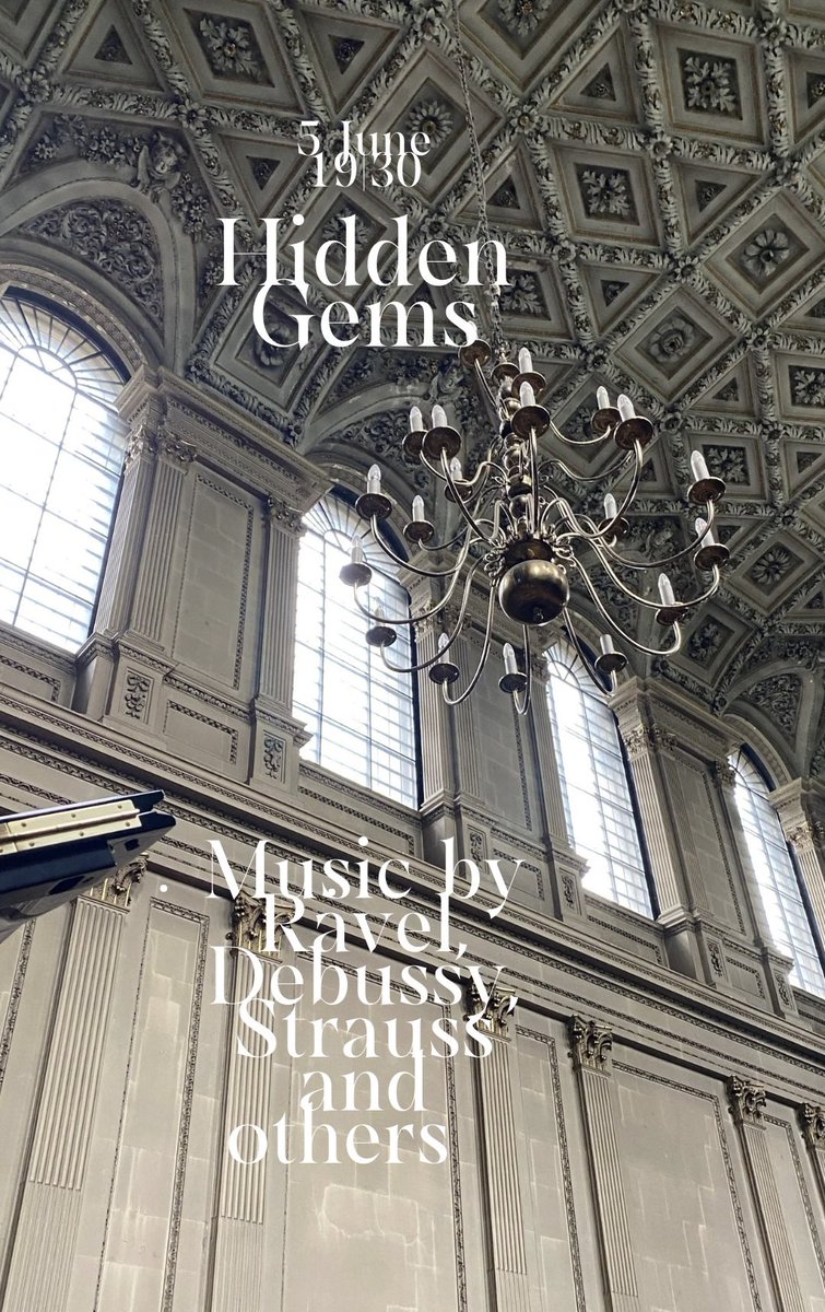 Elena Toponogova (@elenatoponogova) on Twitter photo Anna’s <a href="/londonviolinist/">Anna Ovsyanikova</a> "Hidden Gems” concerts always showcase lesser-known yet exquisite pieces. The next concert is no exception and will feature music by Bortkiewicz, Lysenko, Amy Beach, Medtner, Lyadov, and others.
Save the date✨<a href="/_EleanorPenfold/">Eleanor Penfold</a>
ticketsource.co.uk/hg/hidden-gems… Anna’s <a href="/londonviolinist/">Anna Ovsyanikova</a> "Hidden Gems” concerts always showcase lesser-known yet exquisite pieces. The next concert is no exception and will feature music by Bortkiewicz, Lysenko, Amy Beach, Medtner, Lyadov, and others.
Save the date✨<a href="/_EleanorPenfold/">Eleanor Penfold</a>
ticketsource.co.uk/hg/hidden-gems…