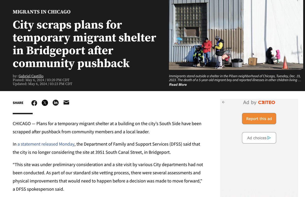 THIS JUST IN! Once again, the people have spoken. Mayor Brandon Johnson has just SCRAPPED his secret plan to move the Standard Club migrant shelter to Bridgeport in advance of the DNC Convention. He couldn't keep the plan quiet and residents voiced their opposition. Since Mayor…