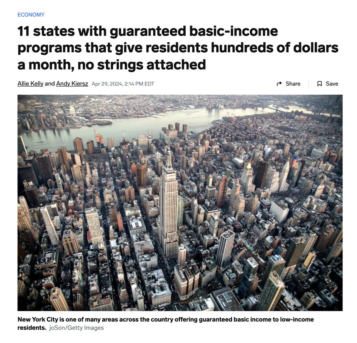 'My life was always just a couple hundred dollars short,' Sullivan told Business Insider. 'For the first time, I can breathe.'

@BusinessInsider reports on the rise of #GuaranteedIncome programs in counties and municipalities across the U.S. 

businessinsider.com/which-states-c…