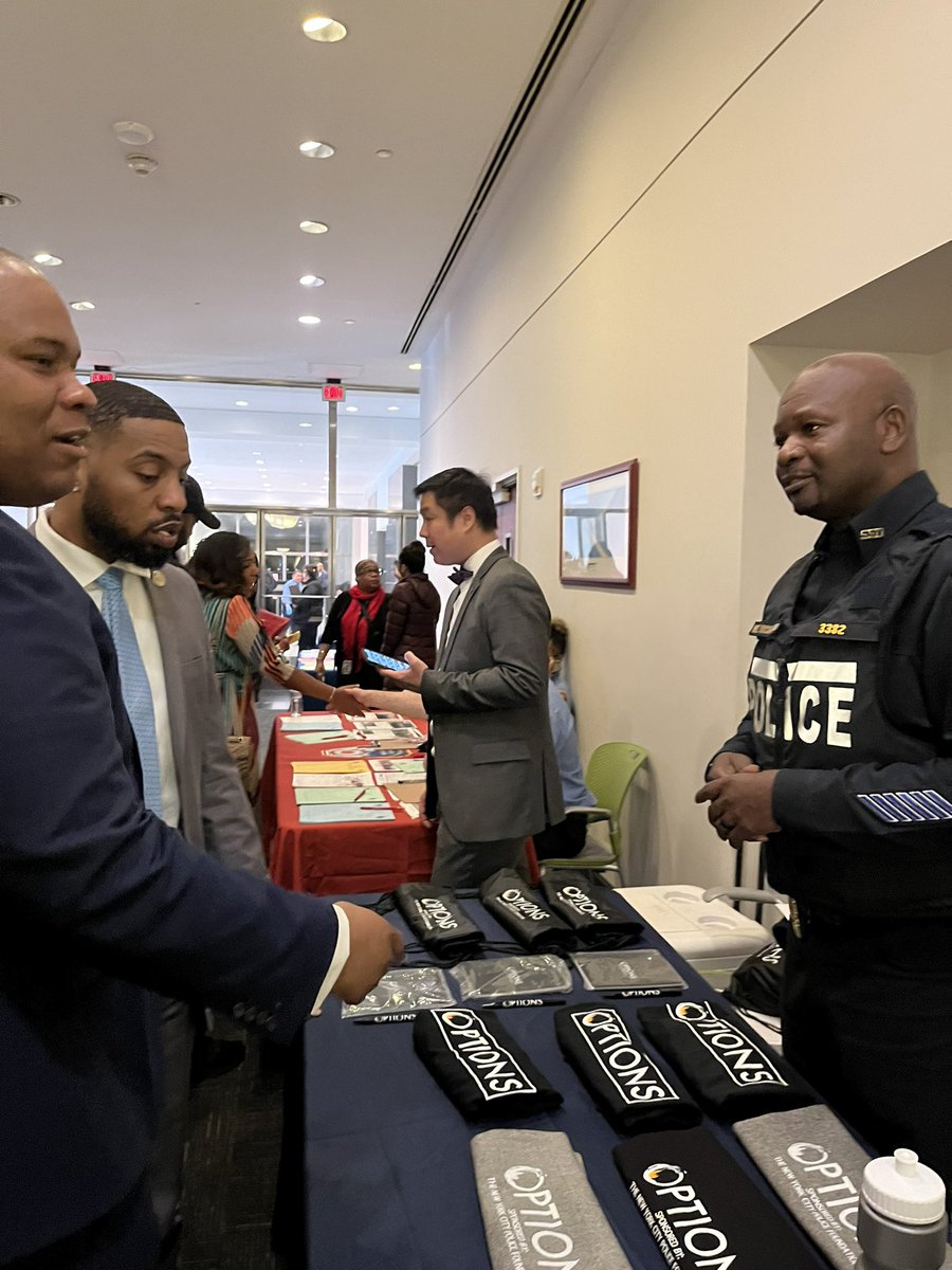 Today School Safety Division Option’s Det Richardson was @ the NYC OTI STEM event with Chief Technology Officer Matthew Fraser. @NYCOfficeofTech