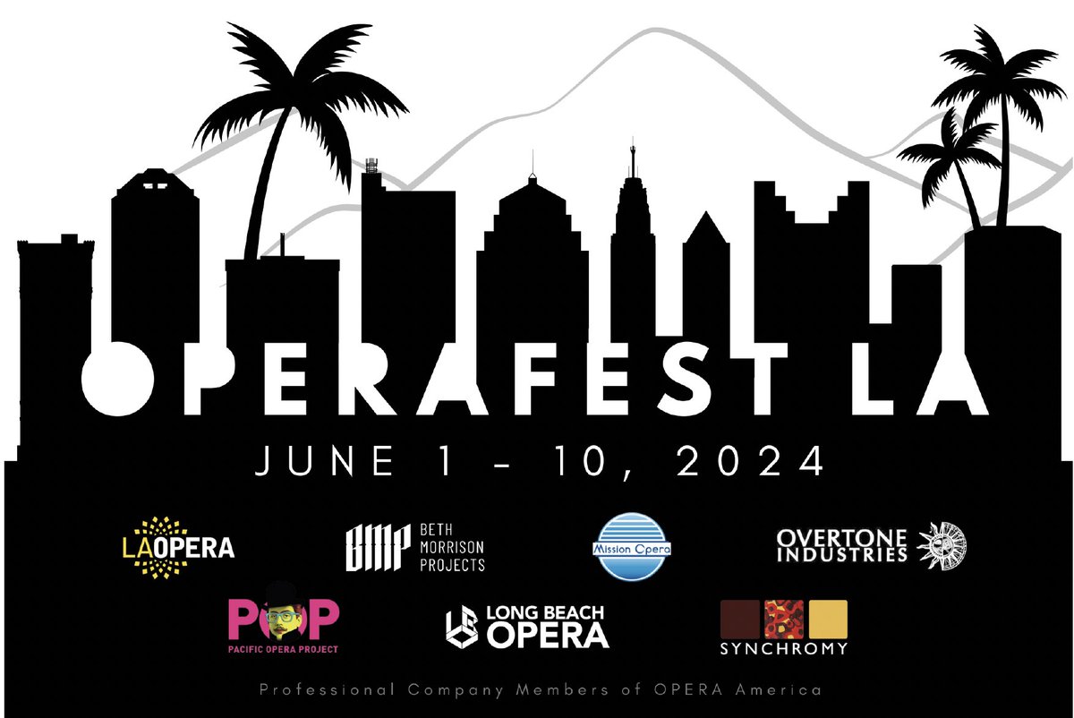 We’re thrilled to be a part of the first-ever OperaFest LA ✨ From June 1-24, see 10 works from seven companies all across LA country, spanning the whole range of operatic expression. Learn more at operaamerica.org/operafestla #OperaFestLA #opera #losangeles #MeetOpera