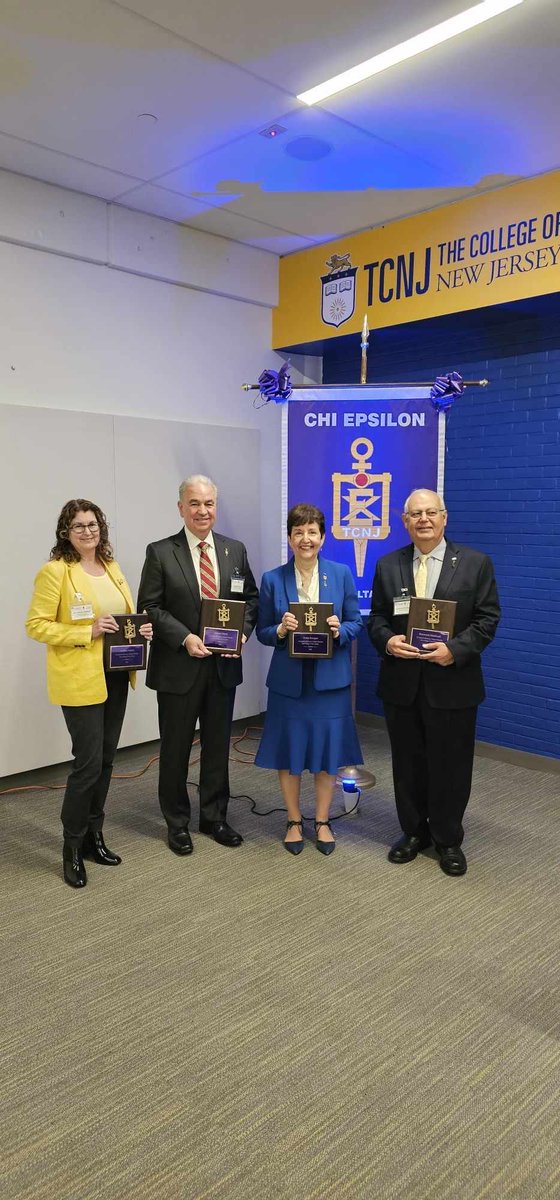 Robin A. Kemper (@robinkemperasce) on Twitter photo Had the honor to speak at The College of NJ Chi Epsilon induction ceremony. Afterwards, as a special surprise, all the Honorary Chapter Members received a plaque. Chi Epsilon is the Civil Engineering Honor Society. #Chi Epsilon #ASCE <a href="/ASCETweets/">ASCE Headquarters</a> Had the honor to speak at The College of NJ Chi Epsilon induction ceremony. Afterwards, as a special surprise, all the Honorary Chapter Members received a plaque. Chi Epsilon is the Civil Engineering Honor Society. #Chi Epsilon #ASCE <a href="/ASCETweets/">ASCE Headquarters</a>