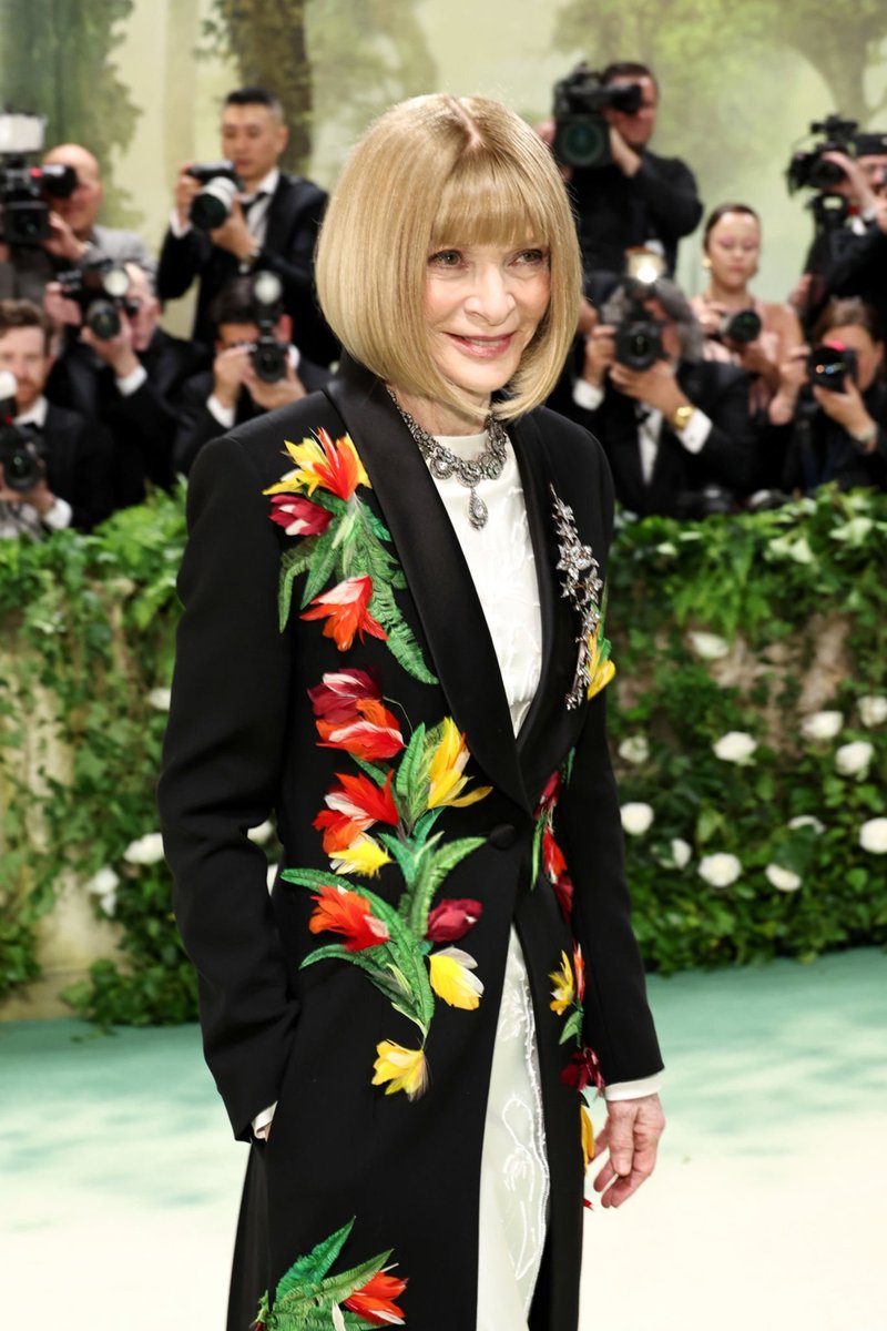 Anna Wintour attends The 2024 Met Gala.