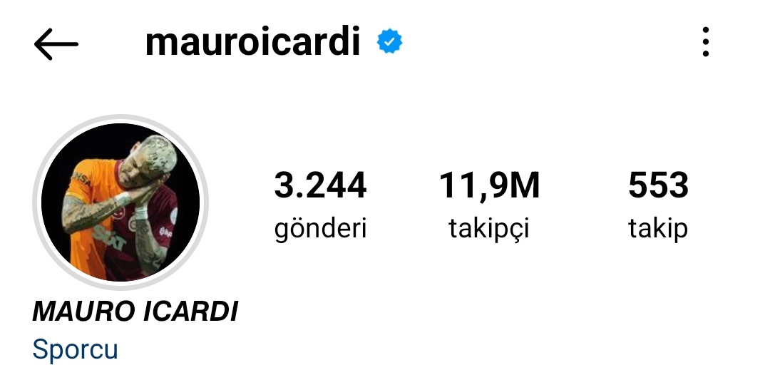 profil resmini ne yaptı icardi.. bu adamı kızdırdılar.. bu çok kötü bir şey onlar icin..