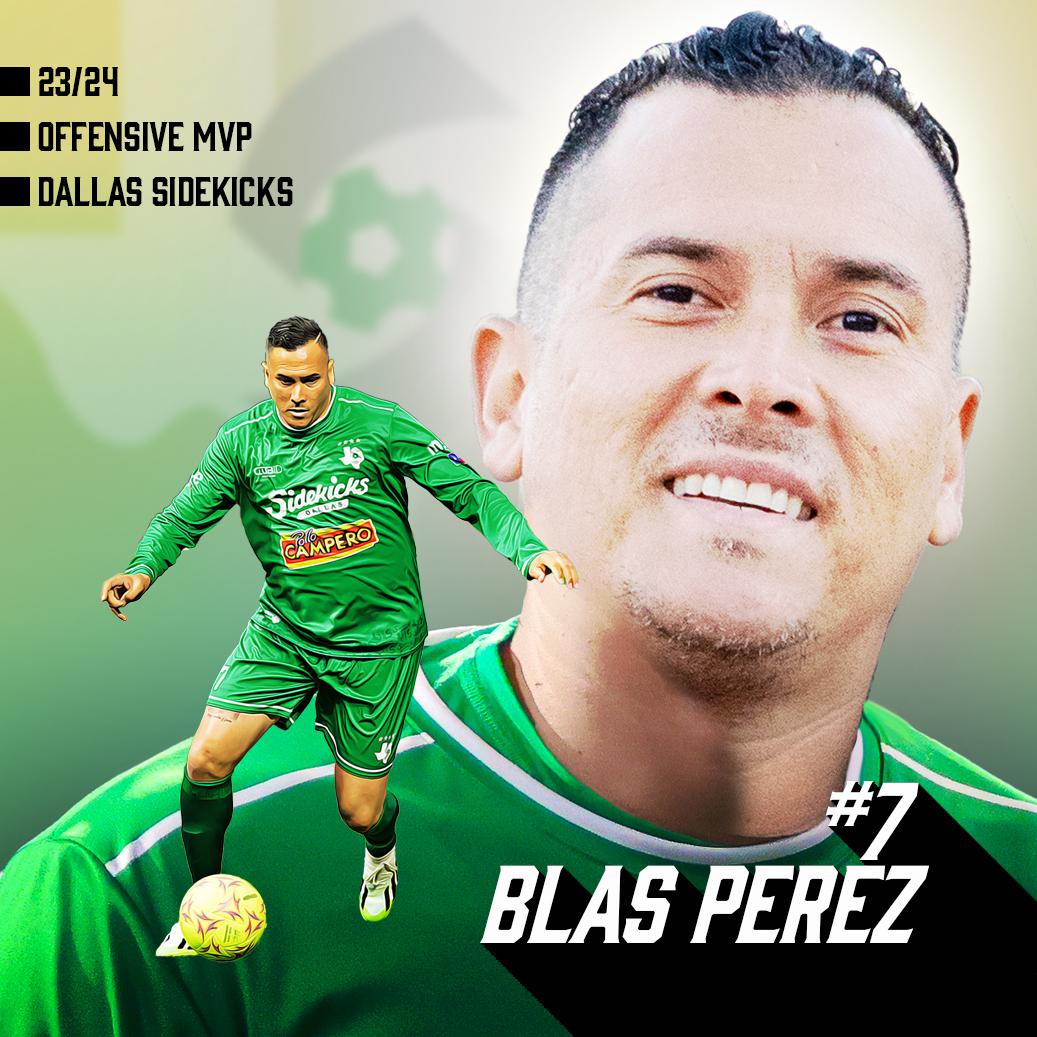 The results are in for the Dallas Sidekicks End of Season Awards. Your 2023-2024 Sidekicks Offensive MVP is BLAS PÉREZ! 7️⃣ Thanks for voting, Sidekicks Nation! #SidekicksRising