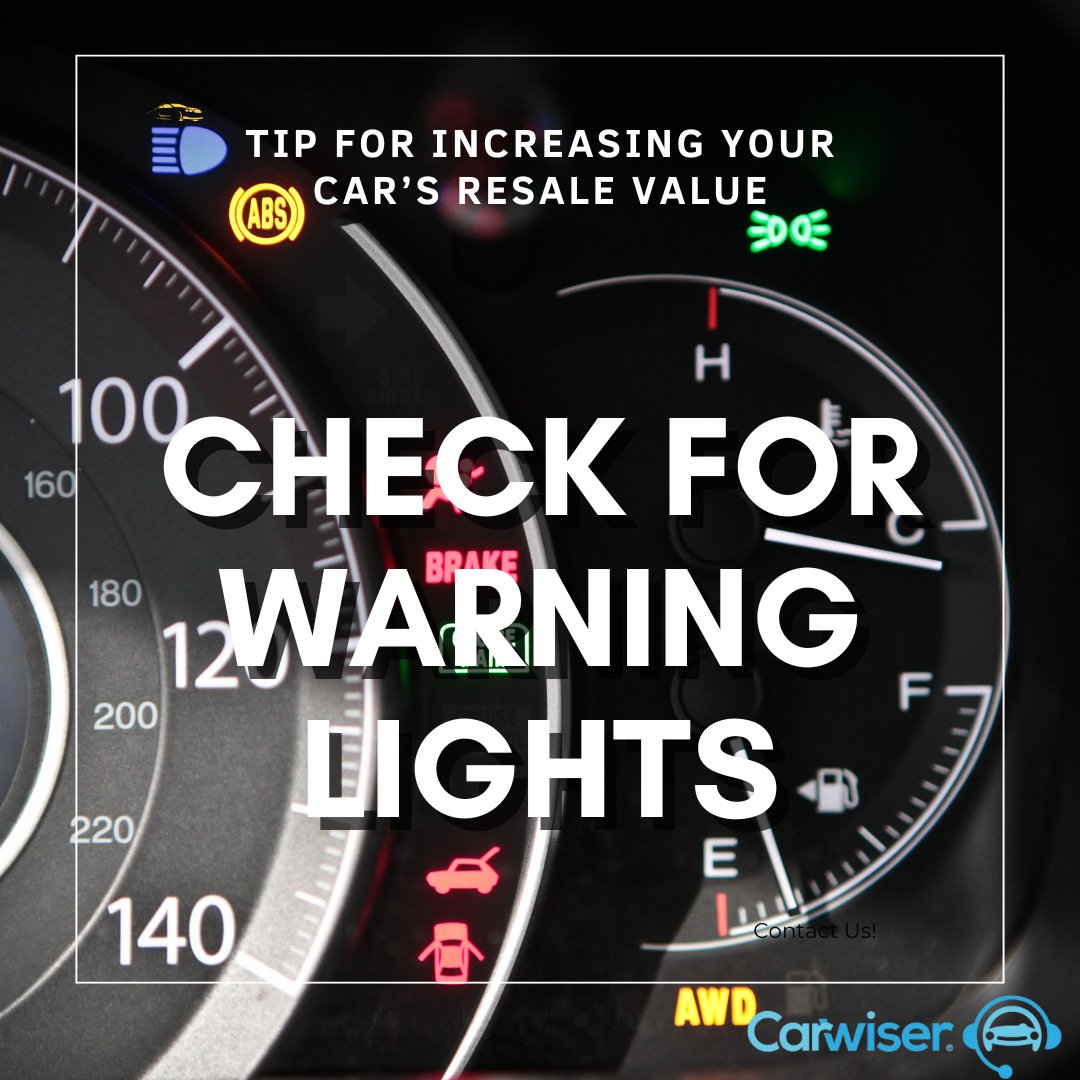 📢 It's time for another #Carwiser inside tip to ensure you get the best value for your vehicle!

Take care of any warning lights on your vehicle then head to carwiser.com to sell it!

 #notradeinrequired #bestofferinminutes #riskfree #sellyourcar #TheCarWiserPromise