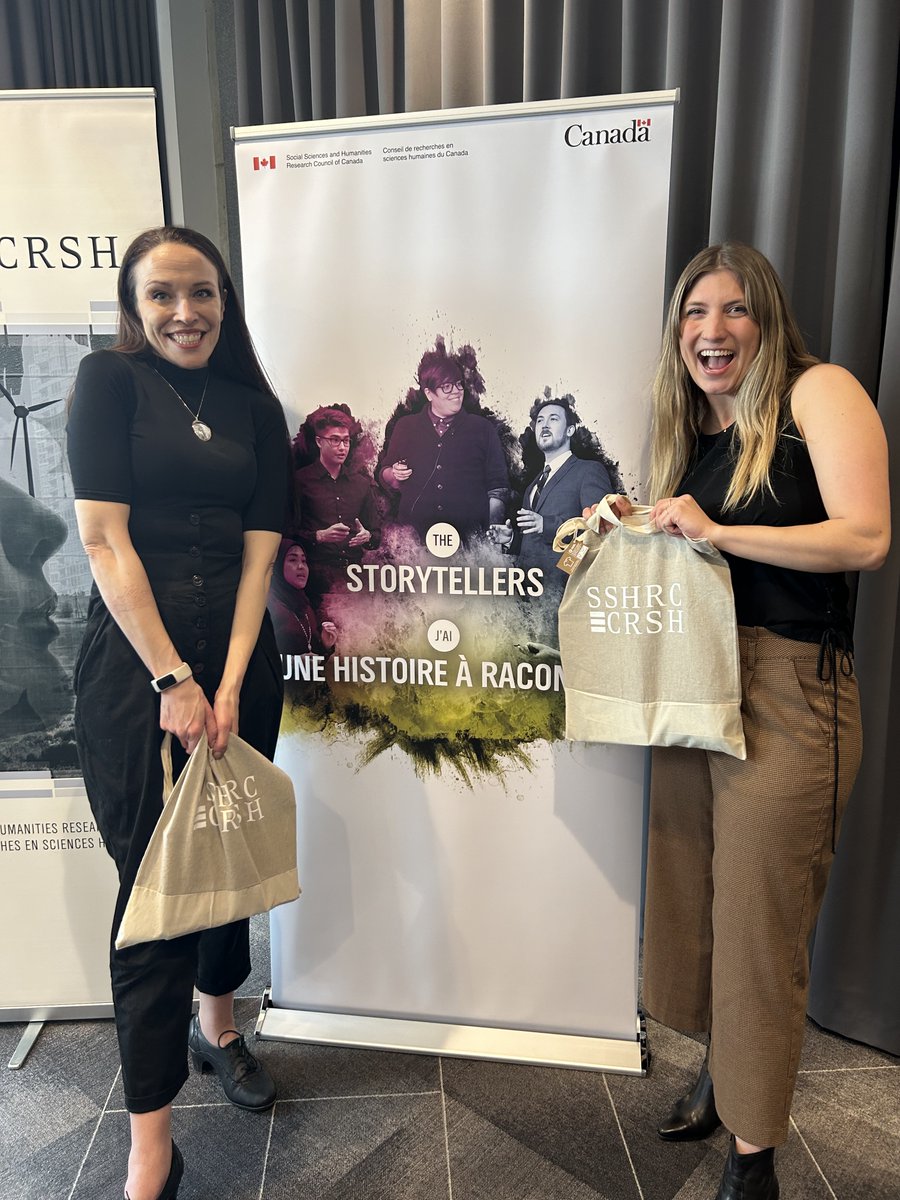 Congratulations to #USask's Olivia Abram and UBC's Leah Alfred-Olmedo who placed in the 2024 @SSHRC_CRSH Storytellers Challenge top five for their project 'Indigenous-led Collaboration in the Indigenous Literary Arts.'

#USaskResearch #BeWhatTheWorldNeeds #SSHRCStorytellers