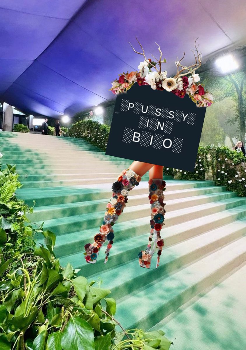 Pussy in Bio has arrived at the 2024 #MetGala