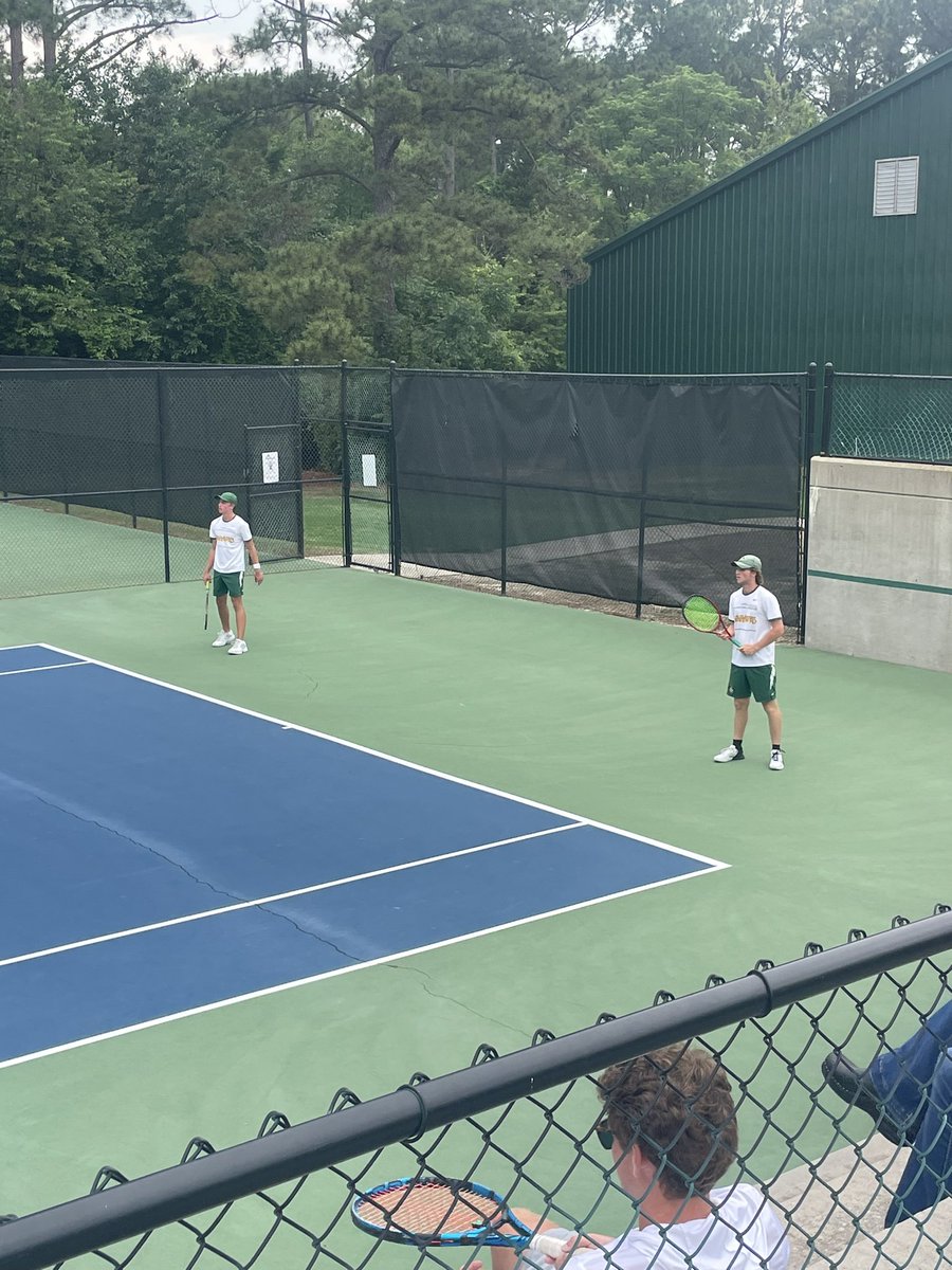 Let's go Seahawks! Resuming the #1 double match against Riverside for the 4A SCHSL title! @SeahawkBooster @myrtlebeachhigh