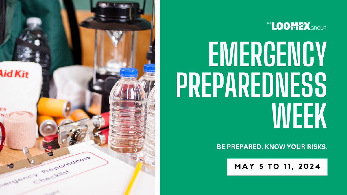 From disasters to unexpected incidents, being informed and ready can make all the difference. This #EmergencyPreparednessWeek take the time to review your emergency plan, gather supplies, and educate yourself on potential risks in your area.

Be #ReadyForAnything!