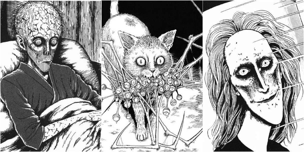Ya ha llegado a España el ensayo sobre el terror de JUNJI ITO, una reflexión del maestro del manga de horror donde revela su inspiración, proceso creativo y trucos. AGUJEROS ESPELUZNANTES: DONDE NACE EL TERROR es el equivalente en viñetas a MIENTRAS ESCRIBO de Stephen King.
