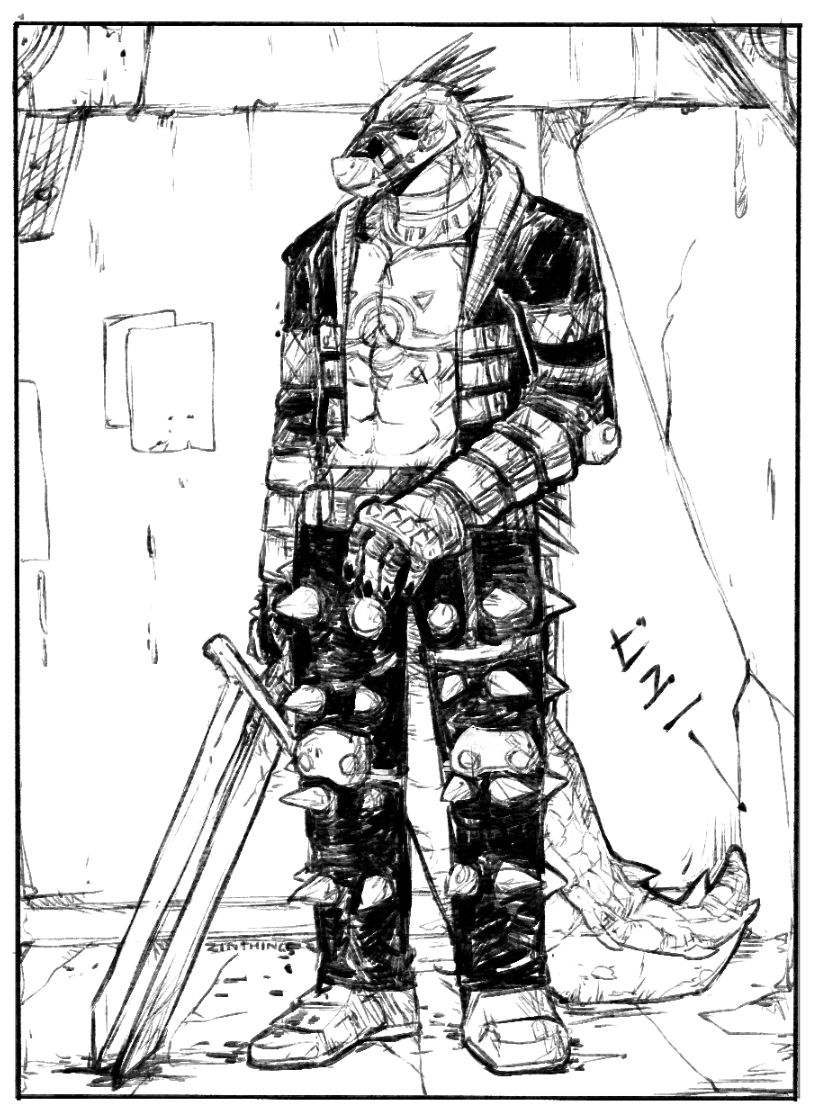 for anyone who's ever looked at #dislyte Daylon and thought they might be looking at #dorohedoro Kaiman, please allow me to make everything even more confusing 

dislytehedoro favourite manga