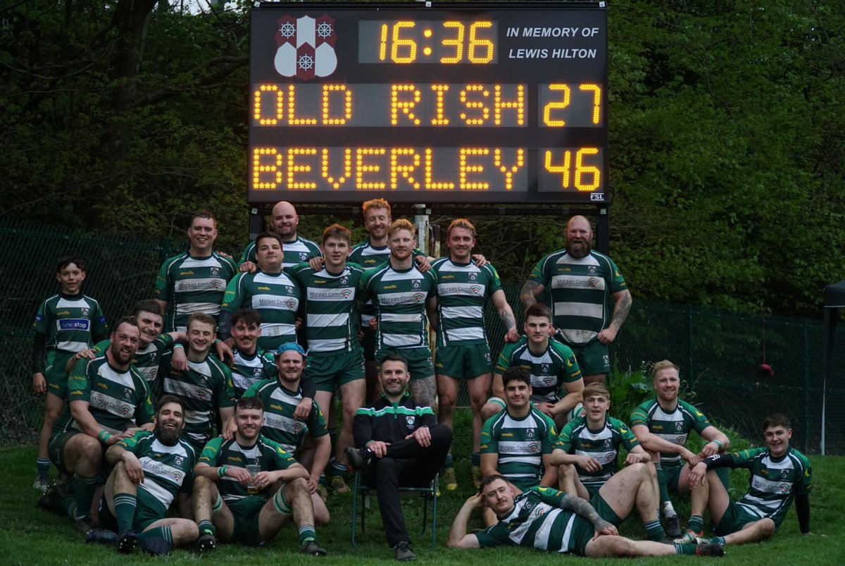 Now that the hangover has passed, and I can Tweet coherently, I can confirm that we only went and won our semi final at Old Rishworthians, 46-27.

We are in to the FINAL! 

Our opponents will be Peterborough Lions 🏉

📅 Sunday 12th May
📍The Darlington Arena
🏉 15:00 kick-off