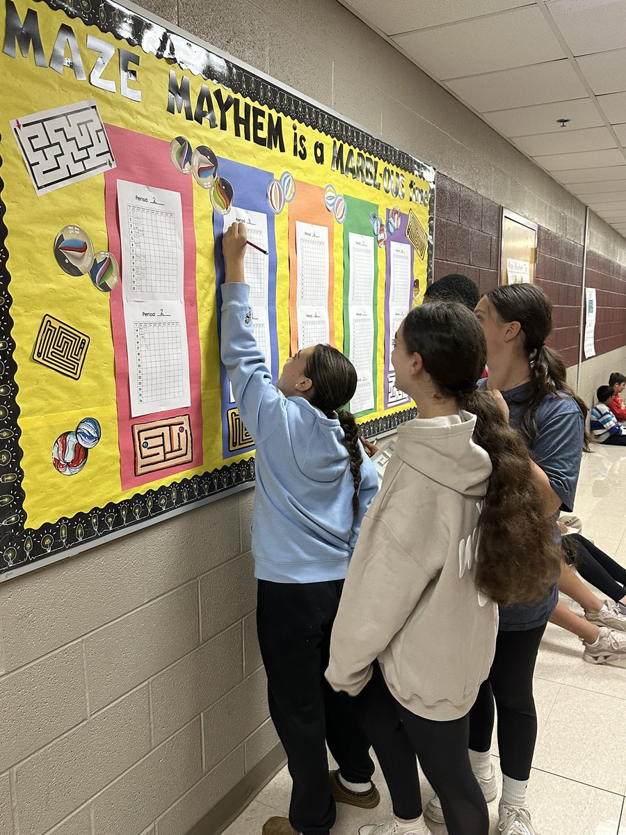 How do you kick back after the first day of NJSLA? With Maze Mayhem, of course! Ss voted for course favorites, learned about the STEAM careers represented by the mazes, and competed for course records. <a href="/SuptMOTSD/">Sumit Bangia</a> <a href="/mtolivemiddle/">Mt. Olive Middle School</a> <a href="/MountOliveTSD/">Mount Olive Township School District</a> <a href="/MotsdSTEAM/">MOTSD STEAM</a> <a href="/MrsWilke76/">Agatha Wilke</a>