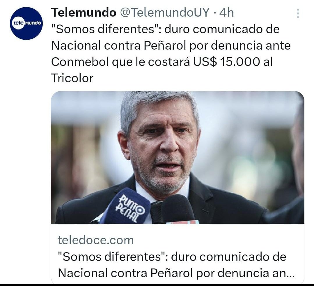 ENRIQUE ORUÉ CROSA 🇵🇾🇺🇾 tweet media