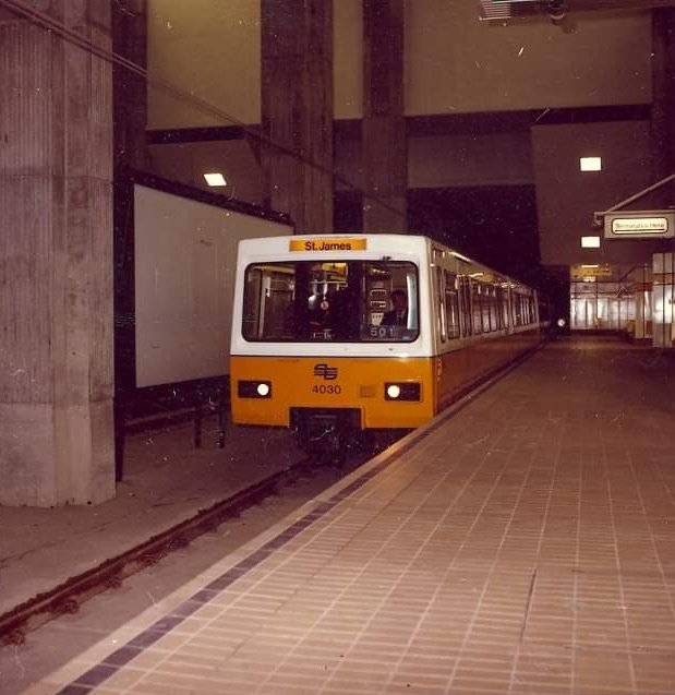 1982: St James Metro Station, #Newcastle upon Tyne 📸Metro FB