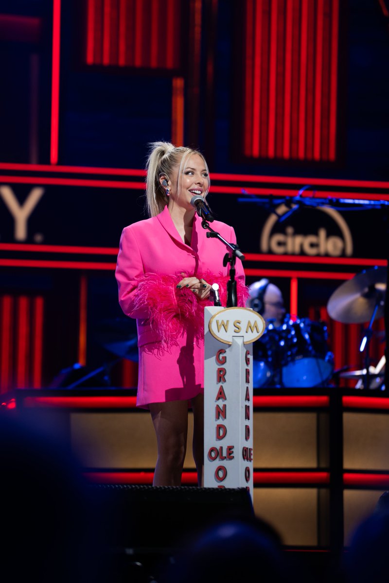 My 5th time playing the most iconic venue in the world @opry 

📸 Jessica Hood