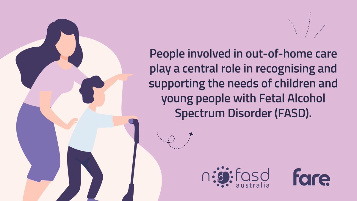 If you work in the Out of Home Care sector or are a foster carer, it’s important to know about FASD. Check out these resources on supporting young people with #FASD: buff.ly/3dtaeJf #FetalAlcoholSpectrumDIsorder #FosterCare