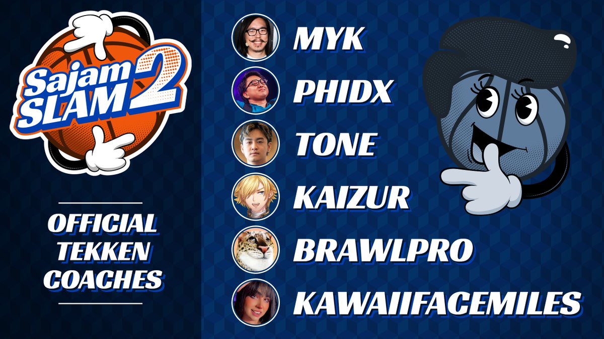 Here are your players and coaches for Sajam Slam 2!