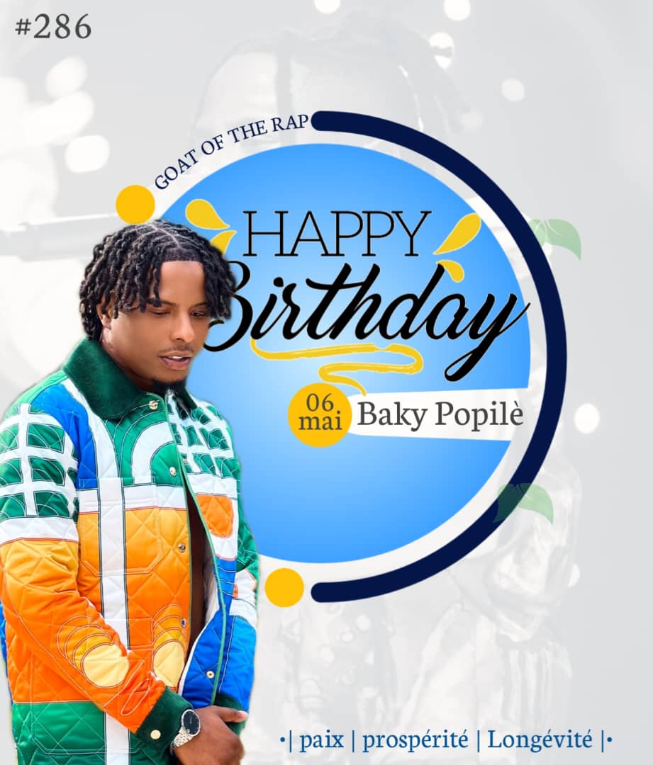 Happy birthday my king 
Baky pou tout yon nasyon