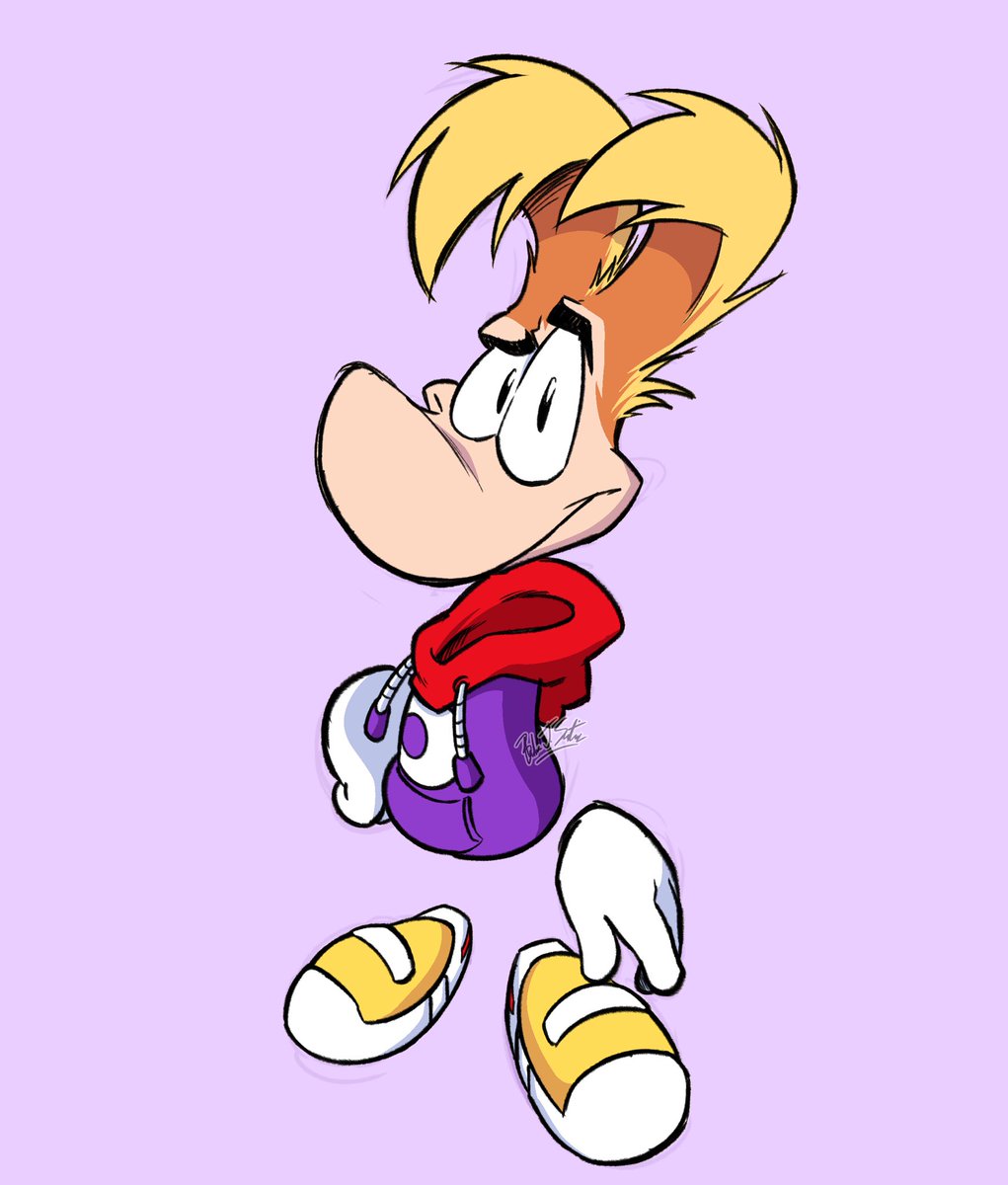 Little Rayman appreciation post. 💛🧡💜