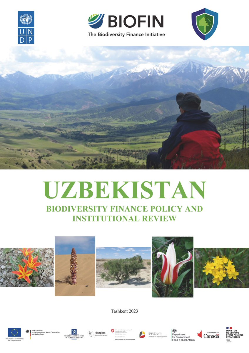 Uzbekistan has finalized its #biodiversity financing policy and institutional review, taking an important step towards a sustainable environment. This milestone underlines #Uzbekistan's commitment to preserving nature and promoting a greener future. 🌱 biofin.org/knowledge-prod…