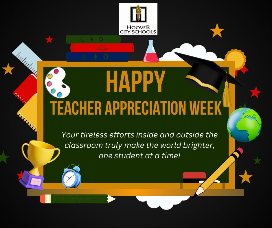 Happy Teacher Appreciation Week! To all our amazing teachers: THANK YOU for going above and beyond, day in and day out. Let's celebrate our teachers and all they do to shape brighter futures! #TeacherAppreciationWeek #ThankATeacher #BrighterFutures
