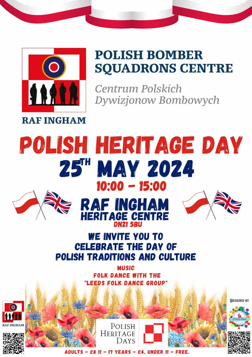 Experience the flavors of Polish cuisine, immerse yourself in the vibrant sounds of Polish music, and witness the rich tapestry of Polish national costumes. Join us for Polish Heritage Day at Ingham on May 25th, hosted @RAFIngham #polishheritageday #Poland @RadioPoloniaFM