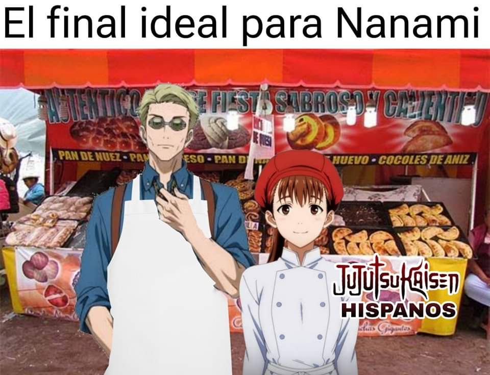 Todos soñamos con Nanami el panadero y nadie puede negarlo.