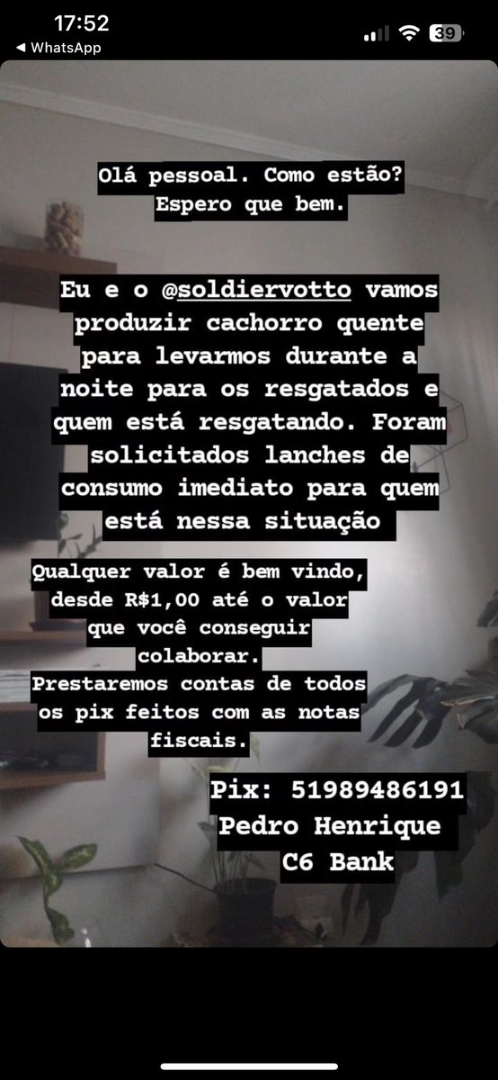 cakkkj's tweet image. amigos, pix confiável, é de um amigo! ajuda pra fazer lanche de consumo imediato: