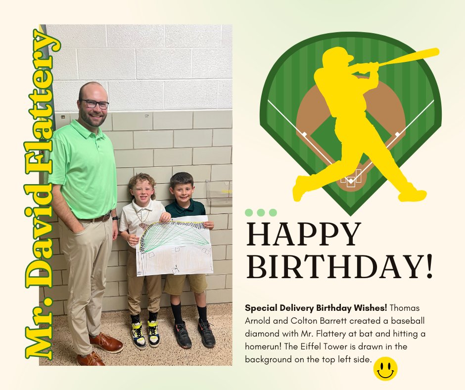 SEGaels's tweet image. Happy Birthday, Mr. Flattery!