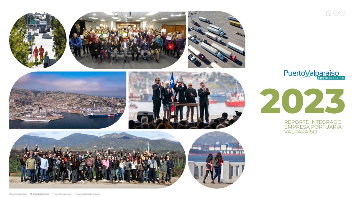 ¡Publicamos nuestro Reporte Integrado! En esta versión destacamos el Acuerdo por Valparaíso, la celebración de los 25 años, los avances en materia de personas, actualización del sistema logístico y logros en sostenibilidad. Para conocerlo, ingresa aquí ➡️qrcd.org/5Asc