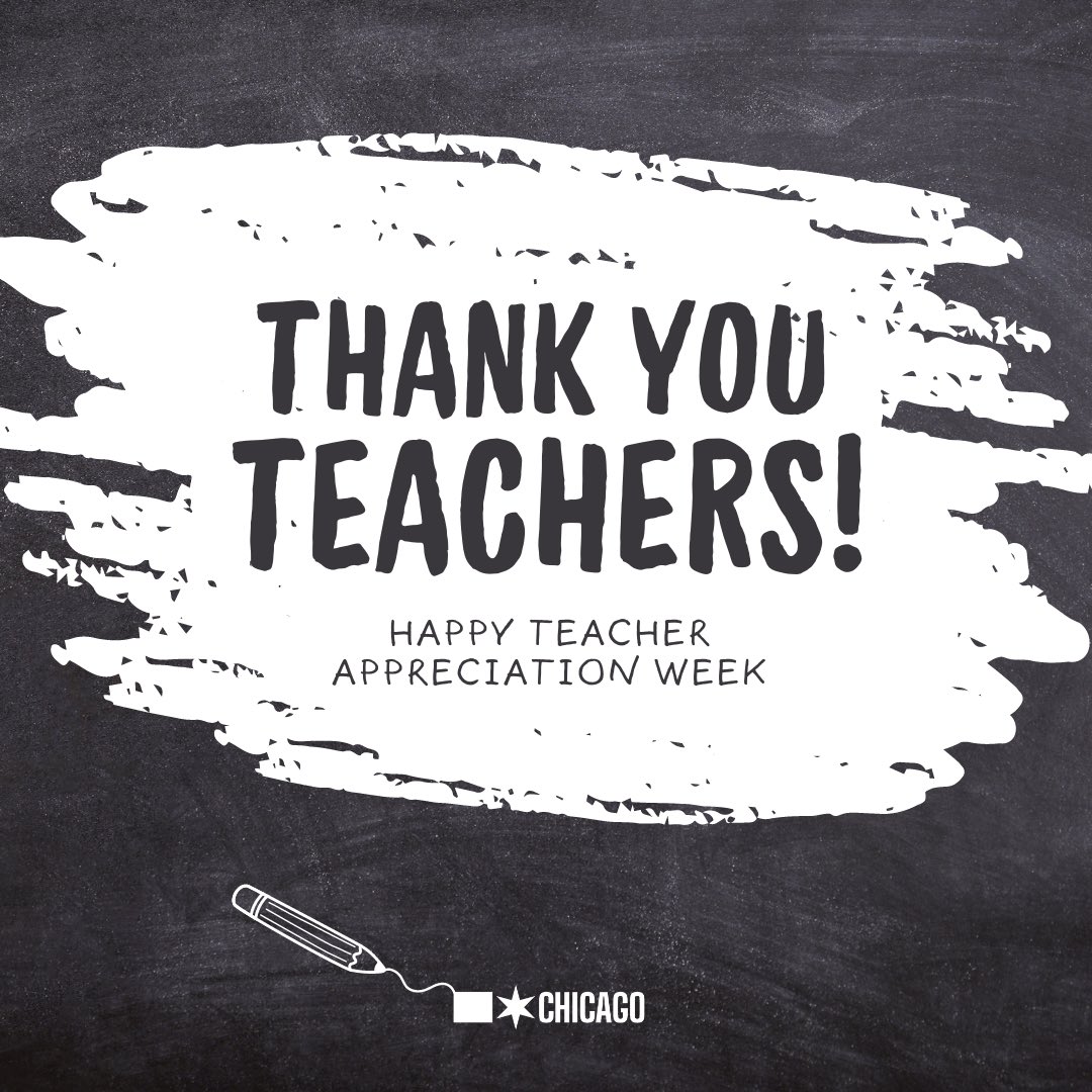 Teachers keep the world moving. We cannot thank you enough for your tireless work. This Teacher Appreciation Week, thank an educator in your life for inspiring the future.