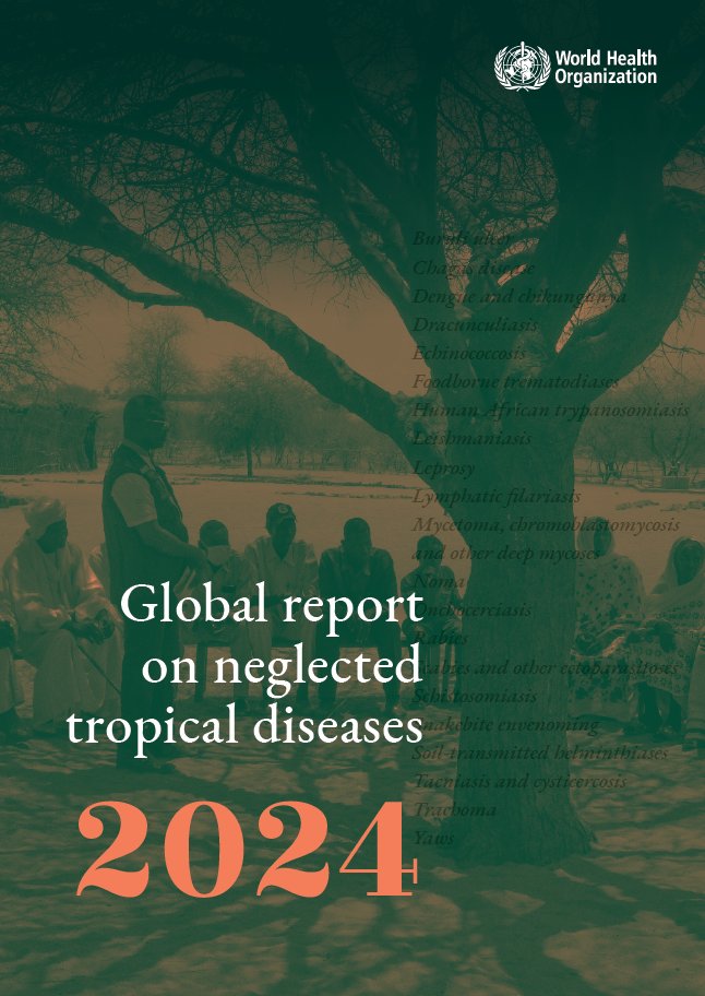 Global report on neglected tropical diseases 2024. 
It is the second in a series of global reports describing progress towards the 2030 targets set in Ending the neglect to attain the SDG: a road map for #NTDs 2021–2030. who.int/publications/i…