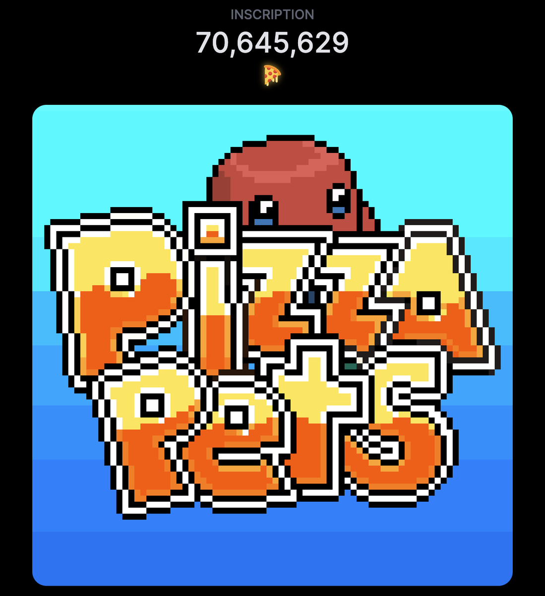 BREAKING: The parent inscription for 'Pizza Pets' an upcoming collaboration between @Pizza_Ninjas and @MegaPunks_BTC was just inscribed! → ord.io/70645629