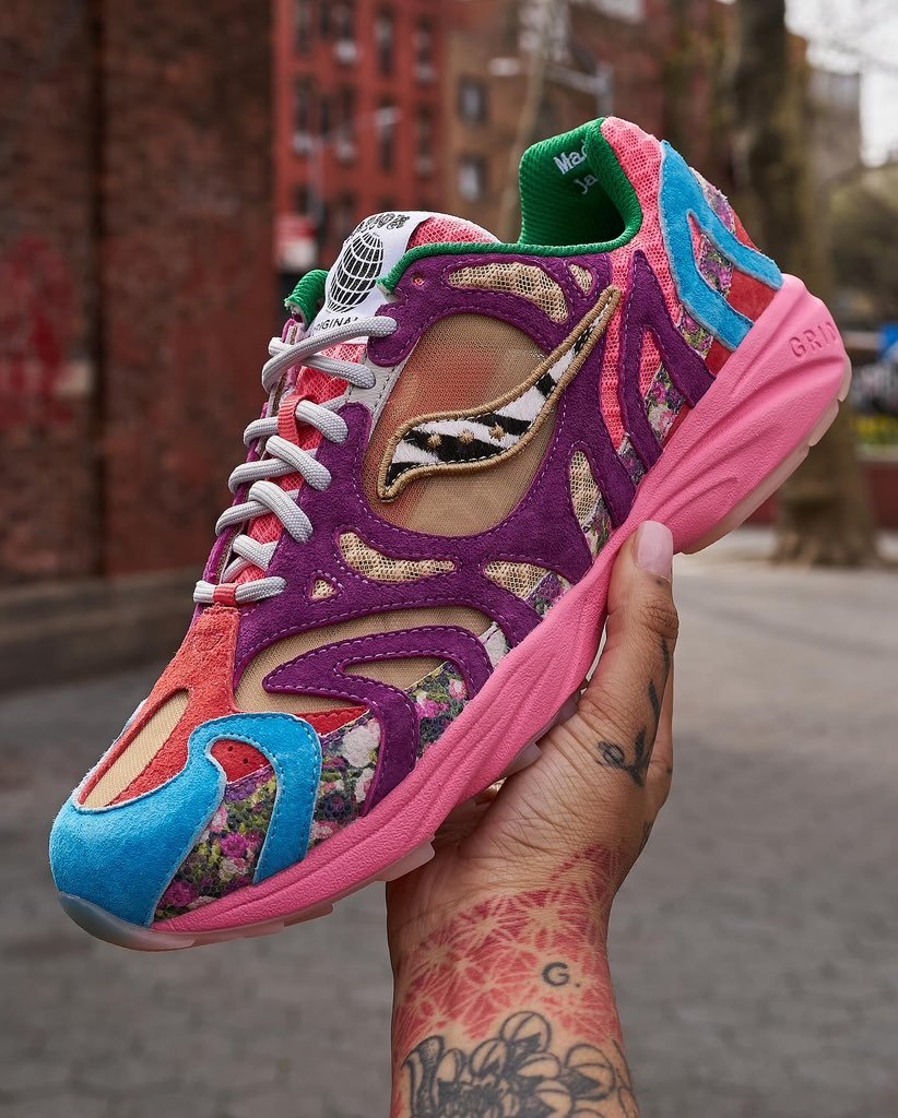 Jae Tips' Saucony Grid Azura 2000s release one year ago today 💐

One of the best collabs of 2023