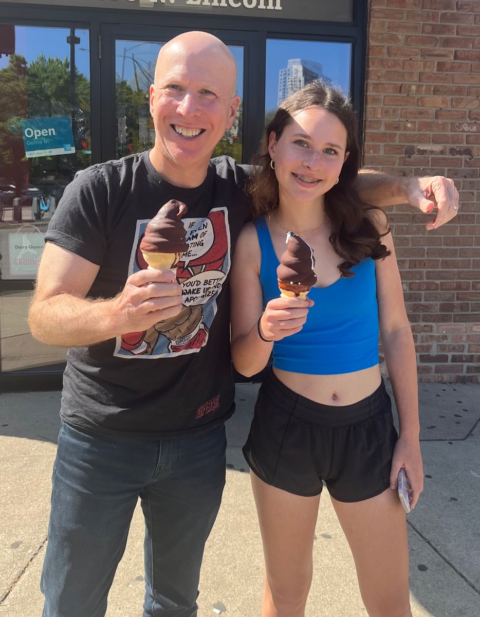 How do you celebrate a #Pulitzer? Pick up the kid from school and get DQ! What a feeling! Thanks to everyone who trusted me and helped me tell this story. #KingALife @fsgbooks