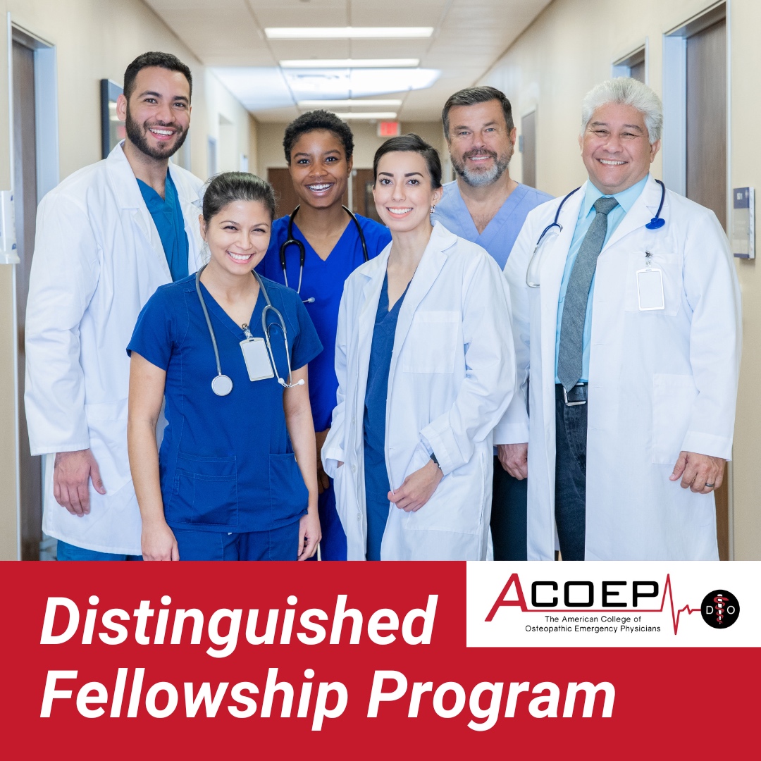 Attention all #EMDoctors!🚨 Don't miss out on opportunity to enhance your career and join the ranks of distinguished fellows. Apply by June 9 for our Distinguished Fellowship Program today. #ACOEP