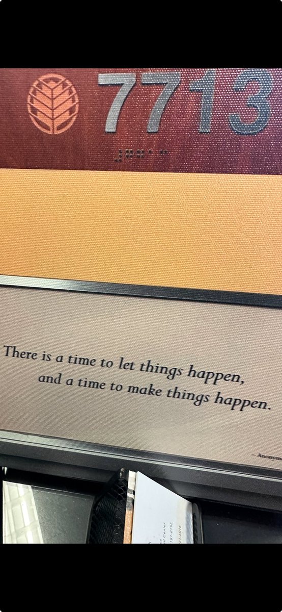What are You making happen?