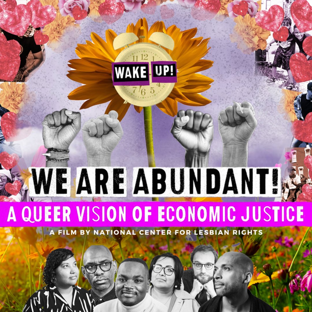 It’s time!⏰ So excited for the WORLD PREMIERE of @NCLRights new film #WeAreAbundant 🌱🌺 and my discussion with @RaquelWillis_ and @kenyonfarrow on Wednesday!! RSVP for this special occasion! 🥰 us02web.zoom.us/webinar/regist…