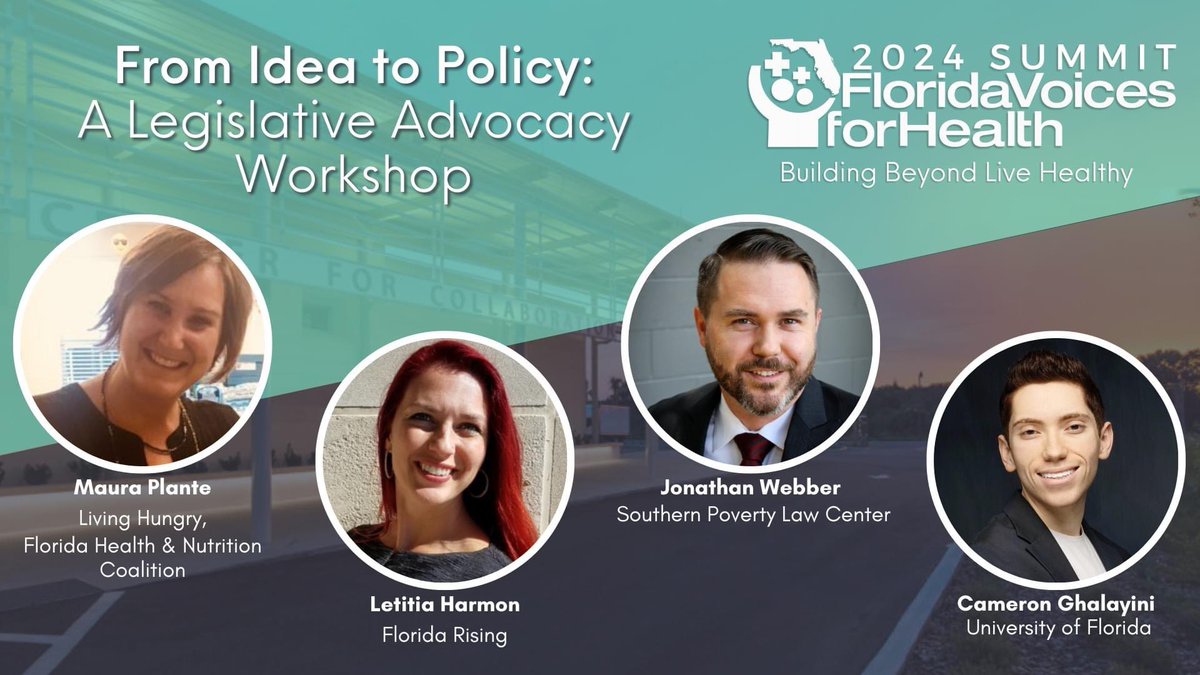 Our FVH Summit is just around the corner! Join us to hear experts demystify the legislative process & learn how we as everyday Floridians can influence the lawmaking process. Space is filling fast! Register today at FVHsummit.org. #FightLikeHealth24